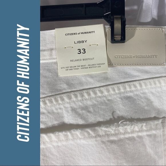 CITIZENS OF HUMANITY LIBBEY BOOTCUT JEANS ALFRESCO NEW NWT SIZE 33 - Picture 10 of 10